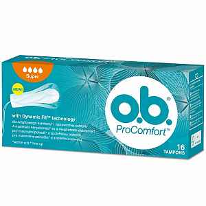 o.b. tampony ProComfort Super 16 ks