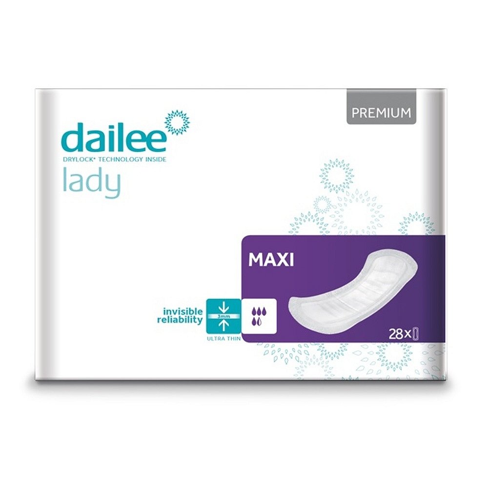 DAILEE Lady Premium MAXI inkontinenční vložky 28 ks