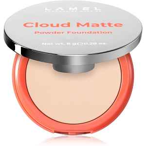 LAMEL Cloud Matte Powder Foundation matující pudrový make-up odstín 03 Light Beige 8 g