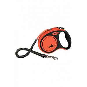 Vodítko Flexi Xtreme S Pásek 5m/20kg Oranžová