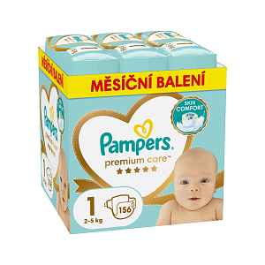 PAMPERS Premium Care vel. 1 Mini *monthly pack