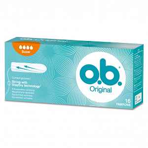 o.b. tampony Original Super 16 ks