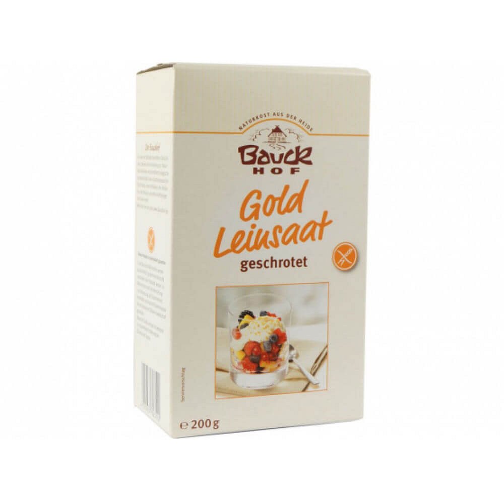 Bauck hof Zlaté lněné semínko mleté Bio 200 g