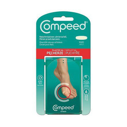 COMPEED Náplast na puchýře malá 6 ks