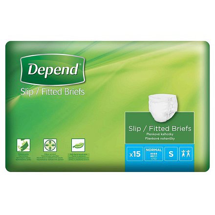 Depend plenkové kalhotky Slip Normal S 15ks