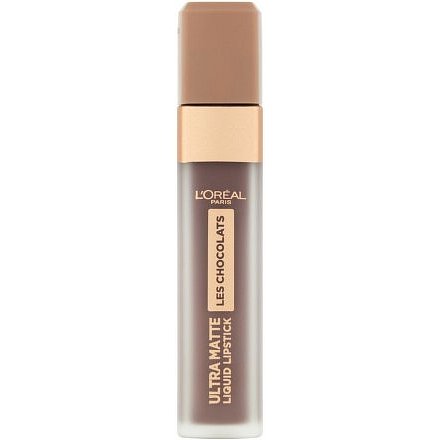 L´Oréal Paris Infaillible Les Chocolats tekutá matná tmavě hnědá rtěnka 858 Oh My Choc! 7,4ml