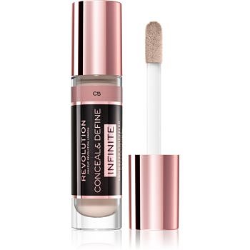 Makeup Revolution Infinite krycí korektor pro redukci nedokonalostí velké balení odstín C5 9 ml