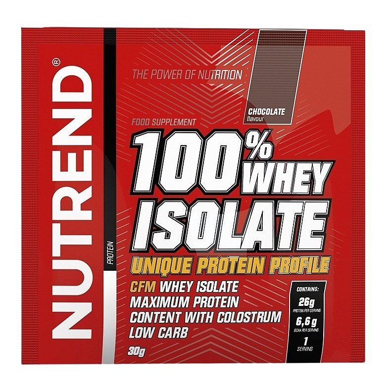 Nutrend 100% Whey Isolate čokoláda 30g