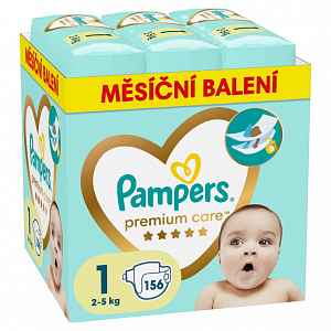 PAMPERS Premium Care vel. 1 Mini *monthly pack