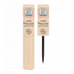 SO’BiO étic Tekuté oční linky BIO 01 černé 3 ml