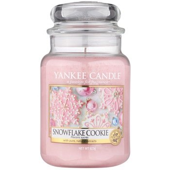 Yankee Candle Snowflake Cookie vonná svíčka Classic velká 623 g