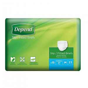 Depend plenkové kalhotky Slip Normal M 15ks