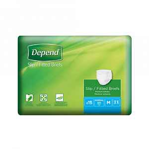 Depend plenkové kalhotky Slip Normal M 15ks