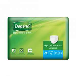 Depend plenkové kalhotky Slip Normal M 15ks