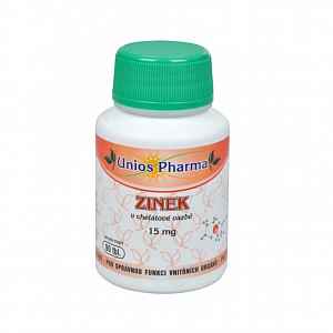 Uniospharma Zinek 15 mg v chelát.vazbě tablety 90