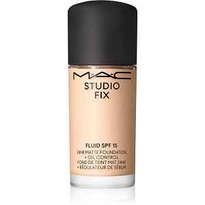 MAC Cosmetics Mini Studio Fix Fluid SPF 15 24HR Matte Foundation + Oil Control matující make-up SPF 15 odstín NC16 15 ml