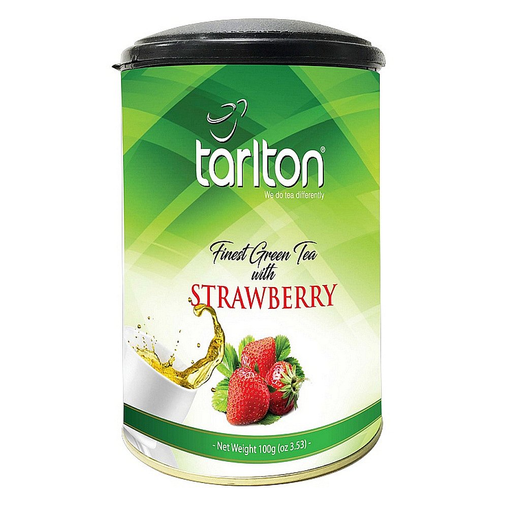TARLTON Green Strawberry zelený čaj 100 g