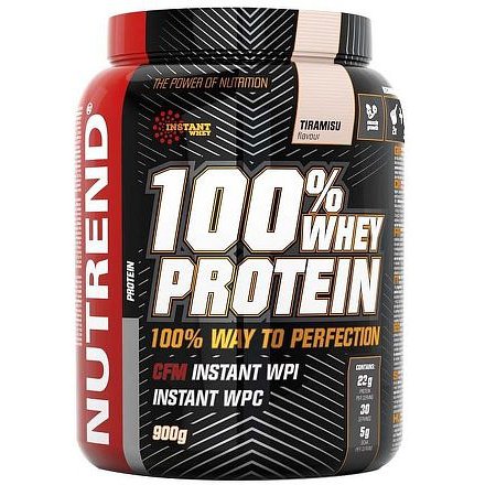 100% WHEY PROTEIN 900 g borůvka