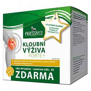 Priessnitz Kloubní výživa Forte+kolageny 180+90 tablet