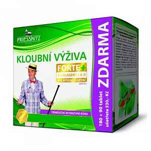 Priessnitz Kloubní výživa Forte+kolageny 180+90 tablet