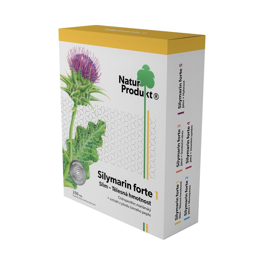 Naturprodukt Silymarin forte 1 Slim 40 tablet