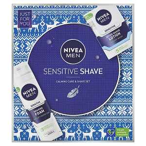 Nivea Men Sensitive Shave Lotion dárková sada 2 ks