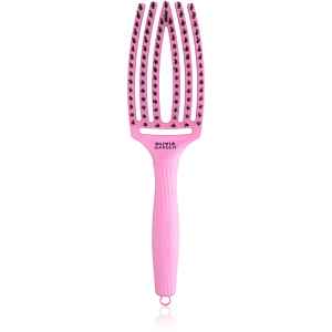 Olivia Garden Fingerbrush ThinkPink Boar & Nylon Pink Tokyo kartáč na vlasy 1 ks