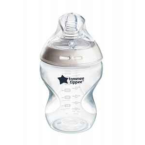 Tommee Tippee Samosterilizační kojenecká lahev 0m+ 260 ml čirá