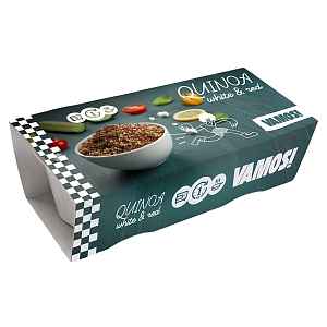 VAMOS! Bílá a červená quinoa s olivovým olejem 2 x 125 g