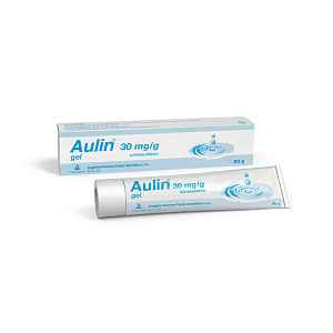 Aulin Gel 1 x 50 gm/ 1.5 gm - k léčbě otoků + úleva od bolesti