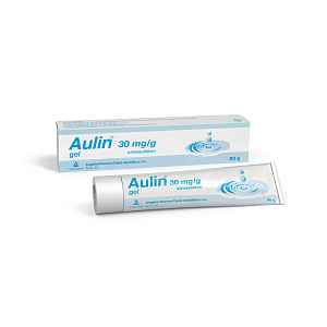 Aulin Gel 1 x 50 gm/ 1.5 gm - k léčbě otoků + úleva od bolesti