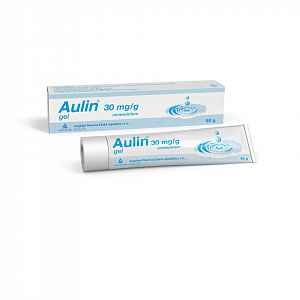 Aulin Gel 1 x 50 gm/ 1.5 gm - k léčbě otoků + úleva od bolesti