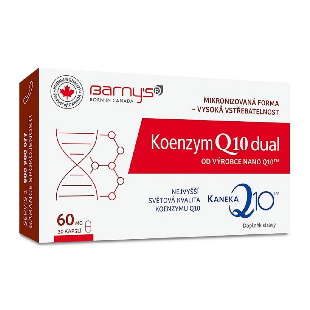 Barny´s Koenzym Q10 dual 60mg 30cps