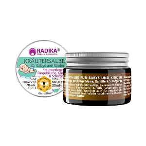 Bylinná mast pro miminka a děti s heřmánkem - 30 ml - Bioherba