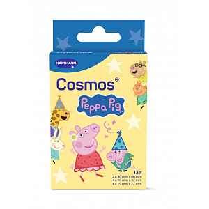 Cosmos Dětská náplast Peppa pig 12 ks