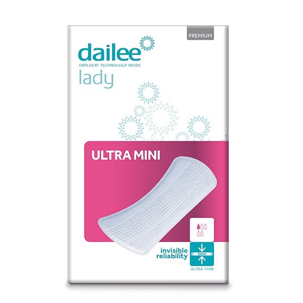 DAILEE Lady Premium ULTRA MINI inkontinenční vložky 28 ks