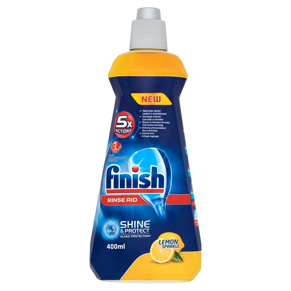 Finish Shine & Protect Citrón leštidlo do myčky  400 ml