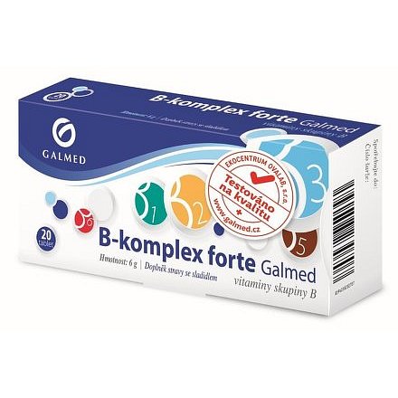 Galmed B-komplex forte 20 tablet