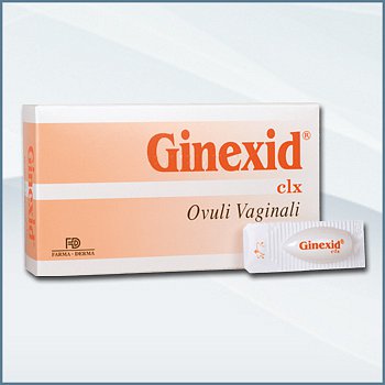 GINEXID vaginální čípky 10x2g