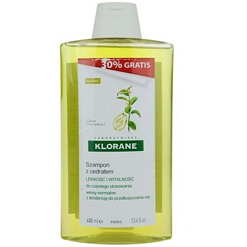 Klorane Cédrat šampon pro normální vlasy  400 ml