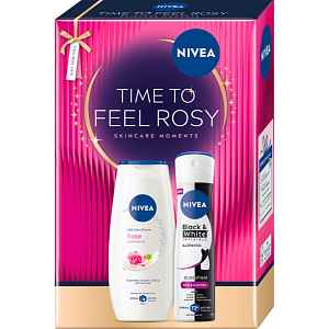 NIVEA Time to Feel Rosy dárková sada na tělo