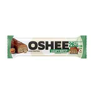 OSHEE Křupavá proteinová oplatka lískový oříšek 37 g