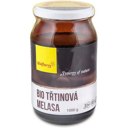 Třtinová melasa BIO 1000 g Wolfberry*