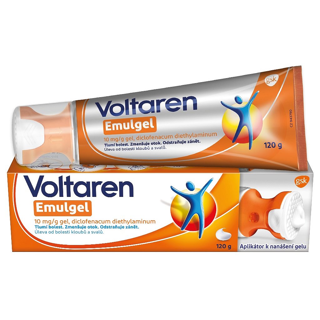 Voltaren Emugel 10mg/g gel 120g