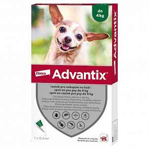 Advantix pro psy Spot On do 4kg