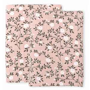 A Little Lovely Company Mušelínové plenky, blossom - dusty pink