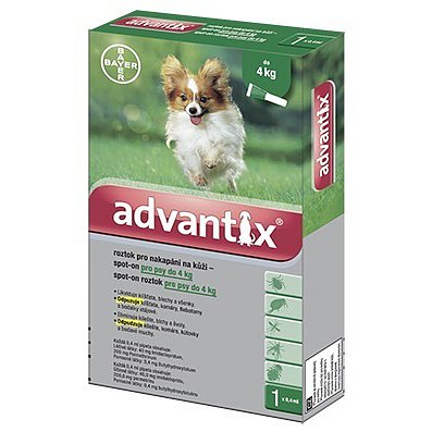 Advantix pro psy Spot On do 4kg