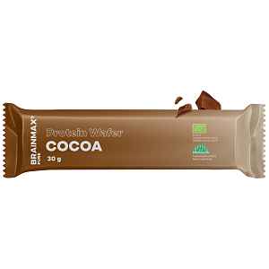 BrainMax Pure® Protein Cocoa Wafer, proteinová oplatka, BIO, 30 g