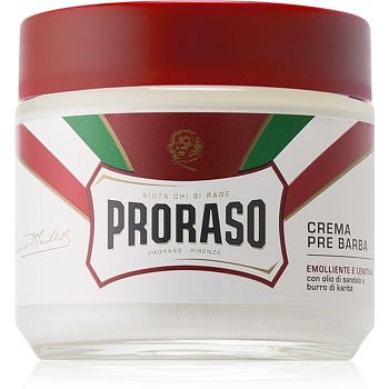 Proraso Red krém před holením na tvrdé vousy  100 ml