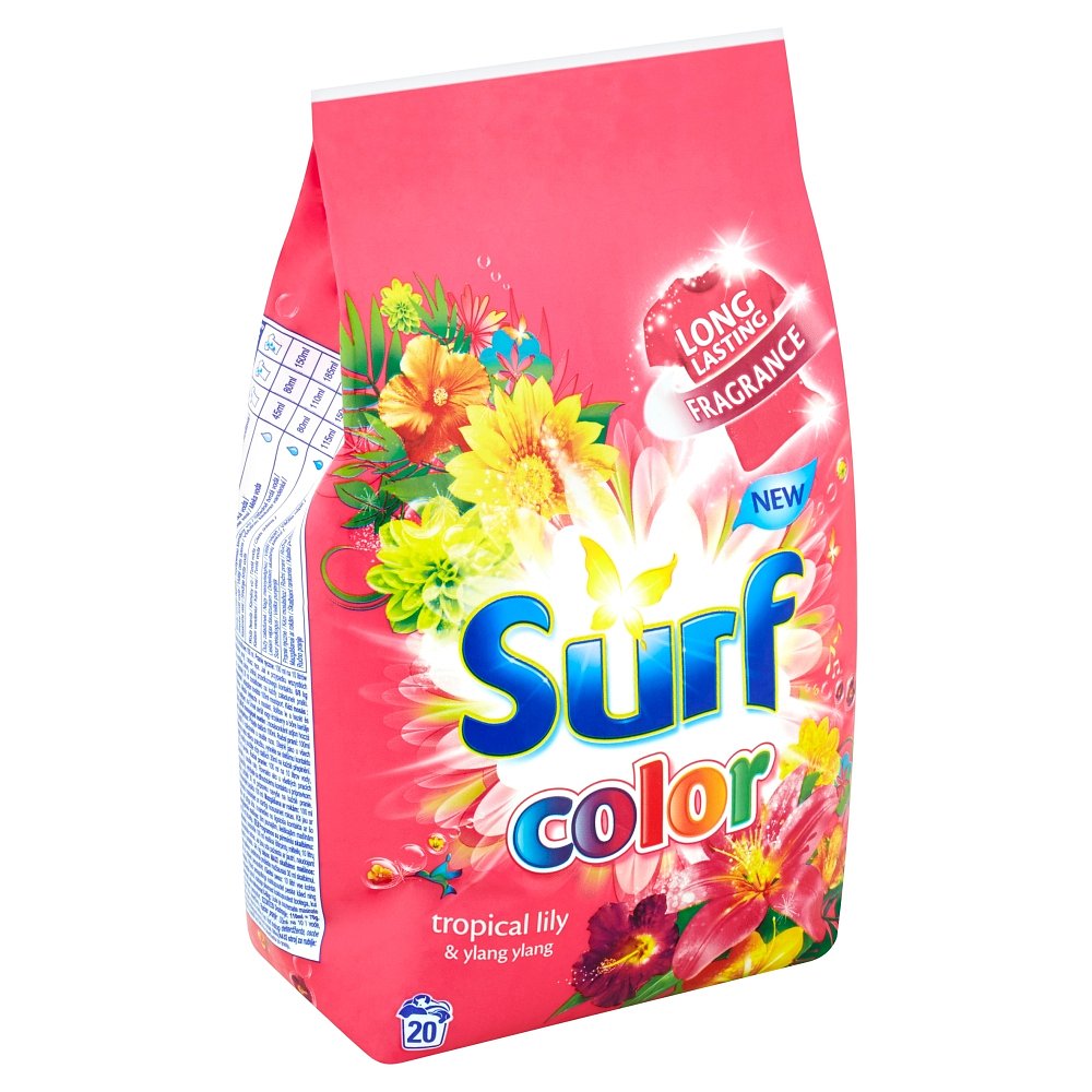 SURF Color prací prášek Tropical Lily&Ylang Ylang 20 pracích dávek